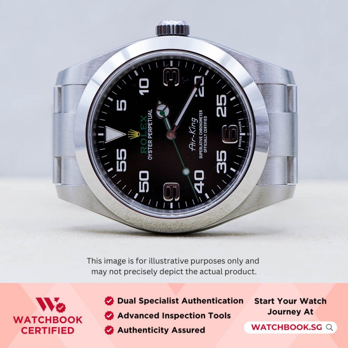 Rolex air king resale value shop