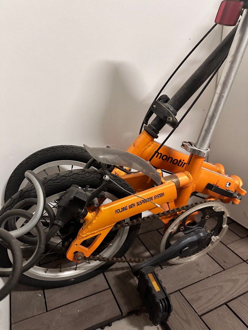 Monotine folding bike sales