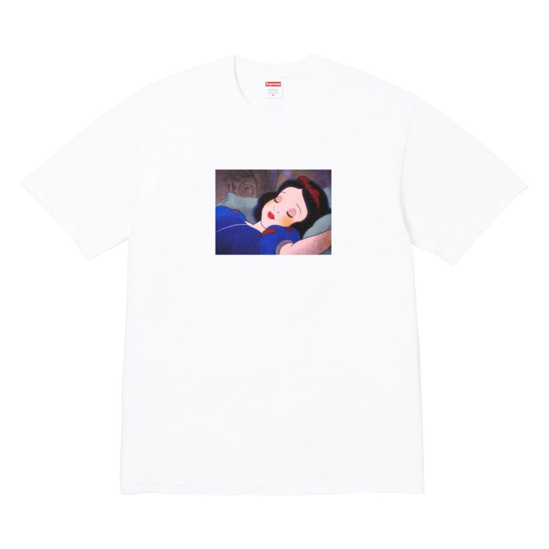 Multiple Sizes) FW24 Supreme Snow White Tee 
