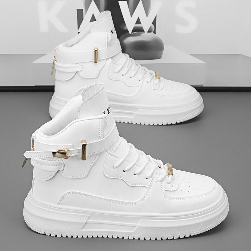 Nike Air Force 1 AF1 AJ Size 36 47 Tall Men s Shoes Autumn and Winter Trendy Air Force Casual No. 1 Putian Pure Whiteboard Shoes Men s Student