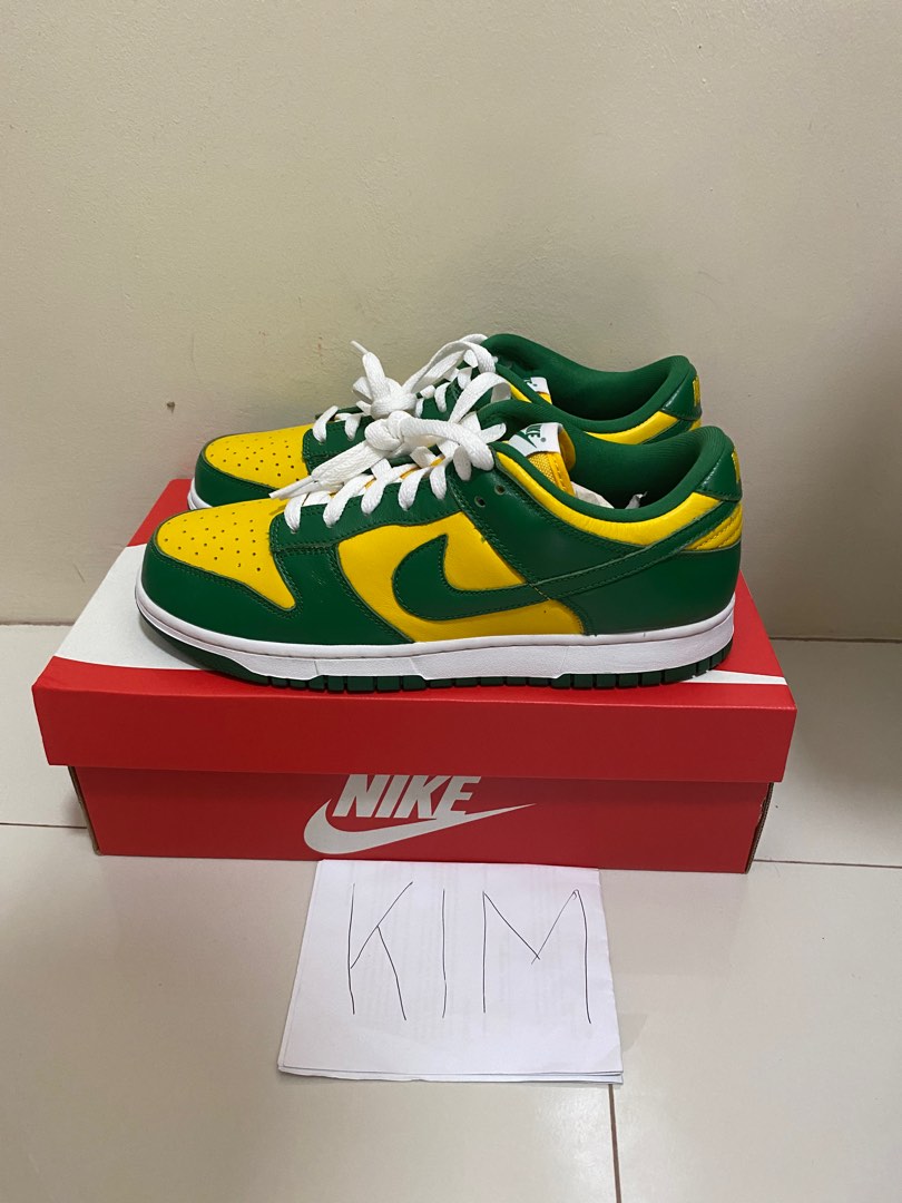 mens nike dunk low sp brazil