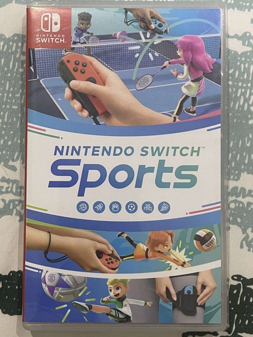 Nintendo Switch Sports (no leg strap), Video Gaming, Video Games