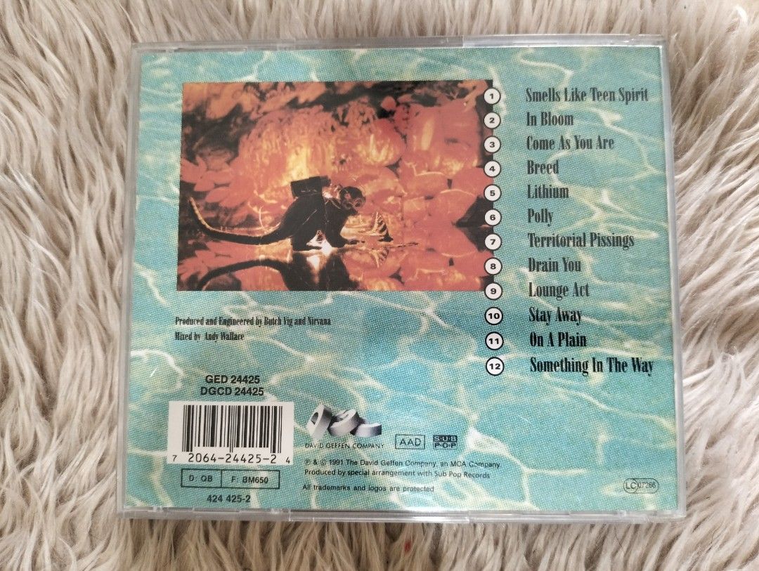 Nirvana NEVERMIND album Audio CD 1991 (Category: CDs & DVDs) located in Baguio. Submitted by bitsbaguio (Listing ID 1332872912, Image 2). Description: .