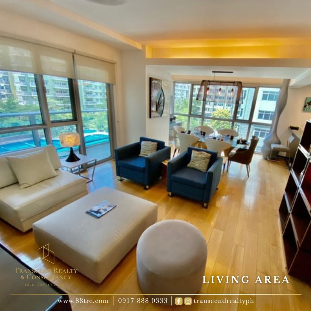 One Serendra West Tower For Sale (Category: Apartments & Condos) located in Makati City. Submitted by transcendrealty (Listing ID 1332832436, Image 2). Description: Gracious suburban living in this two bedroom, fully furnished unit with a balcony within this highly accessible, master - planned garden community at the cultural district of Bonifacio Global City, Taguig. FOR SALE/ LEASE One Serendra West Tower - 140 sqm - 2 Bedrooms - 2 Bathrooms - 