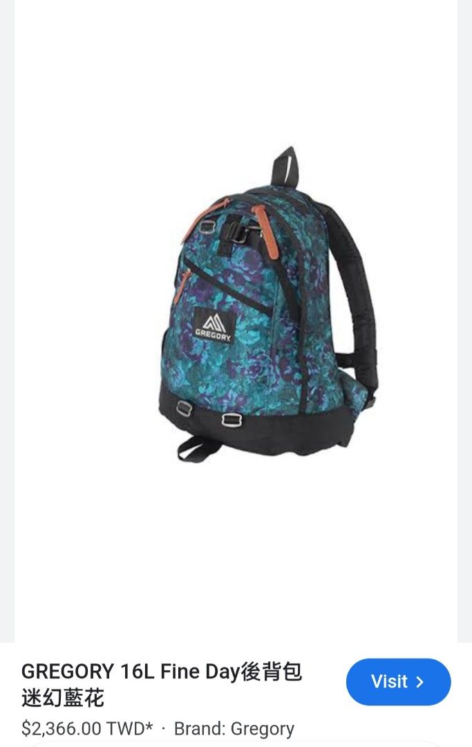 Original gregory backpack, Men's Fashion, Bags, Backpacks on Carousell