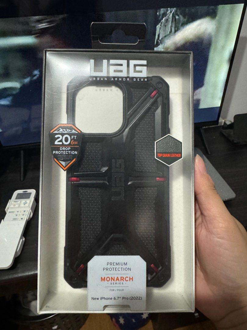 ORIGINAL UAG IPHONE 14 PRO MAX CASE (Category: Cases & Sleeves) located in Quezon City. Submitted by dnpbt (Listing ID 1332843408, Image 3). Description: Original. Rfs: phone upgrade.