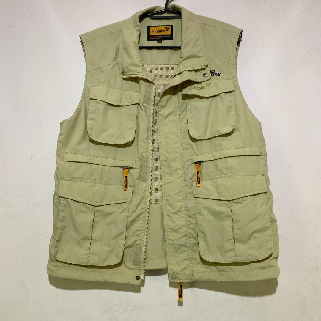 Cargo sleeveless jackets top