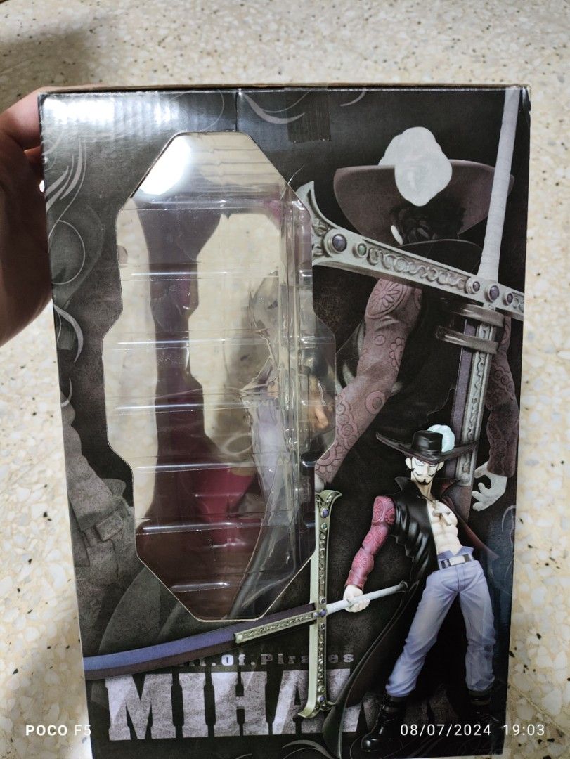 POP DX Megahouse One Piece Mihawk Anime Figure Figurine Statue Kuji DXF Grandista Aniplex Artfx Kotobukiya POP Megahouse Figuarts Banpresto Furyu Taito Exq Bicute Labubu Model Kit (Category: Toy Figures) located in Singapore. Submitted by chikara130 (Listing ID 1332943889, Image 2). Description: .