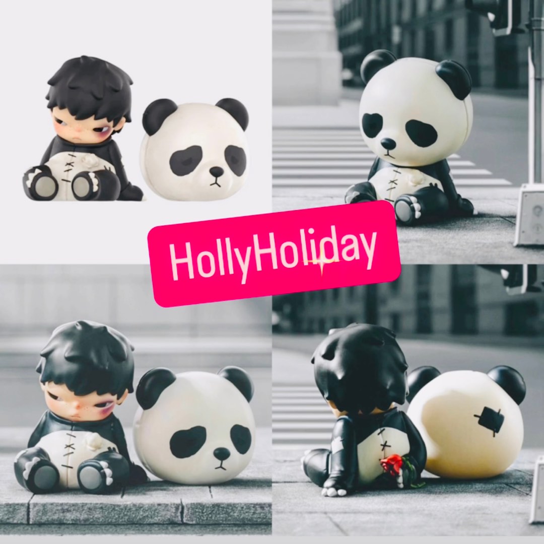 POP MART HIRONO DOLL PANDA FIGURE