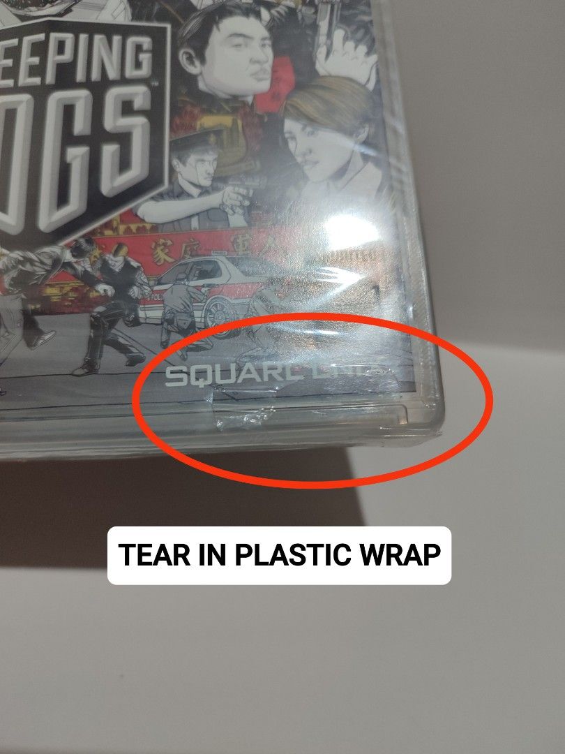 PS3 - Sleeping Dogs (BRAND NEW) "R1" (Category: PlayStation) located in Mendez-Nunez. Submitted by sf2_gameshop (Listing ID 1332809635, Image 2). Description: CONDITION: Brand new and still in its seal though its plastic wrap has some tears (see photos). GENRE: Action-adventure MODE: Single-player REGION: 1 - US VOICE: English TEXT: English Feel free to chat for any inquiries and you may visit my store regularly for item updates. Thank you....
