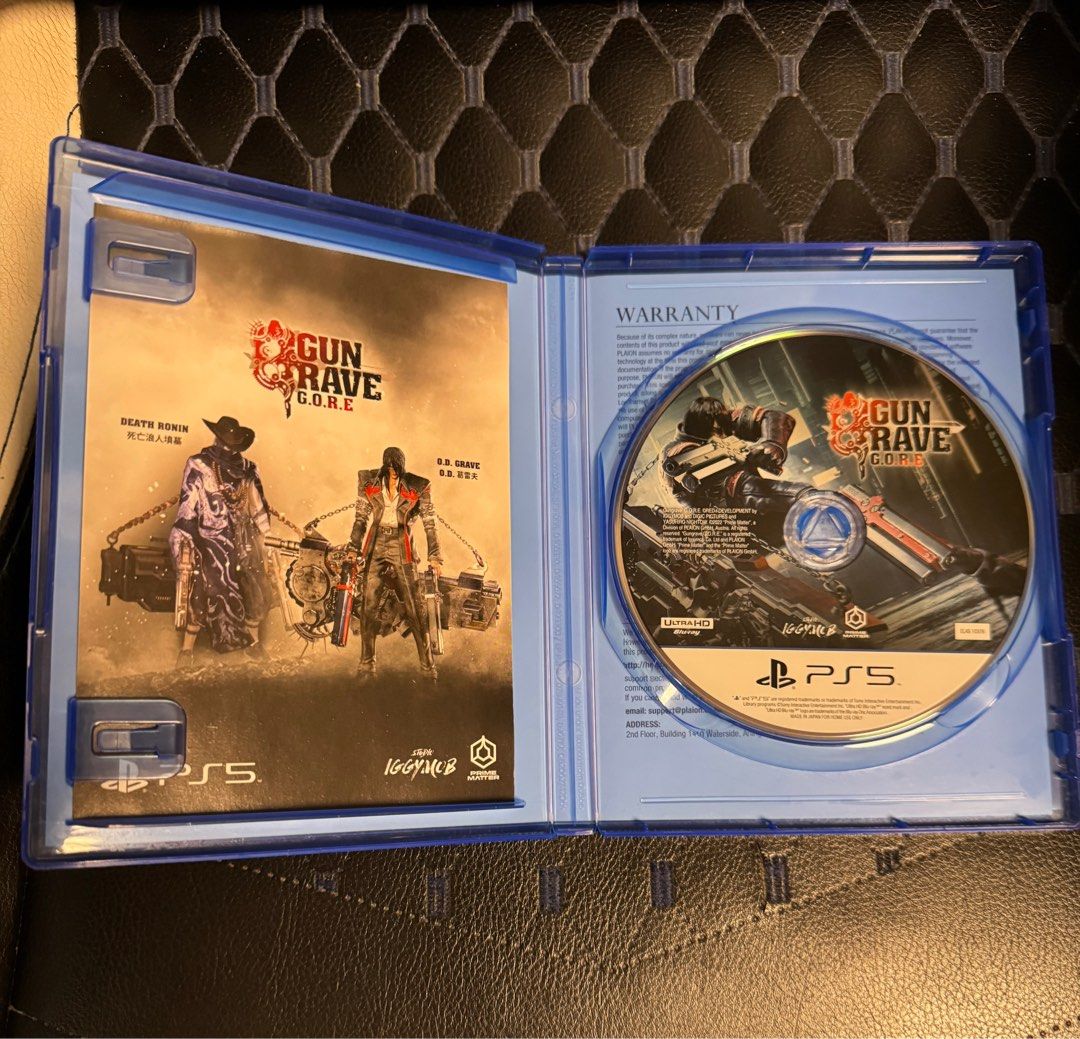PS5 game GUN RAVE G.O.R.E （中文版）, 電子遊戲, 電子遊戲機, PlayStation - Carousell