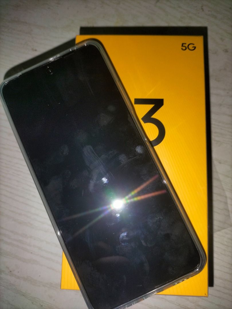 Realme 13 5g (Category: Realme) located in Caloocan City. Submitted by emmanuel.f23 (Listing ID 1332896759, Image 2). Description: Complete with case 26 ram 256 internal storage Great for gaming and photography .