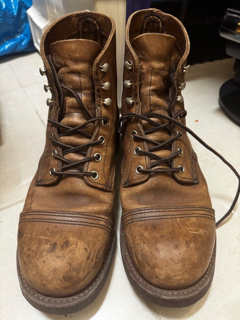 Red wing Iron ranger boots 8111 Men s Fashion Footwear Boots on Carousell