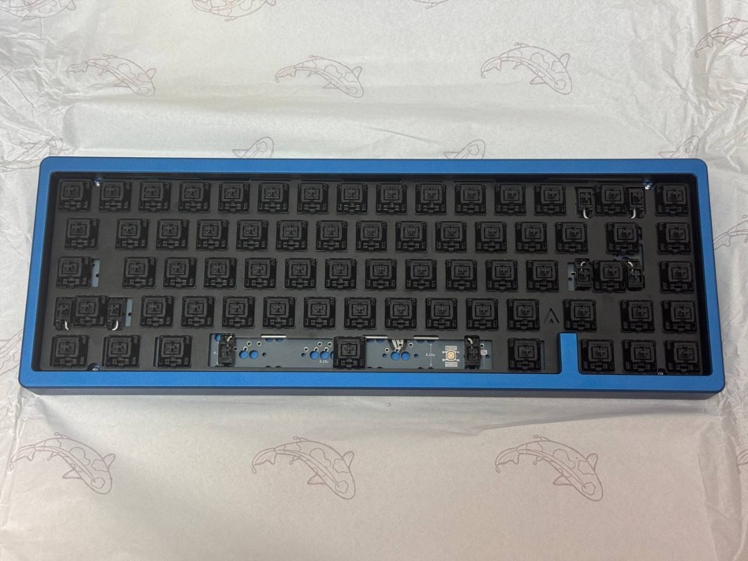 Kalam Kohaku R2 Yale Blue　キーボード Creaming | SingaKBD Kohaku r2 Yale Blue - YouTube