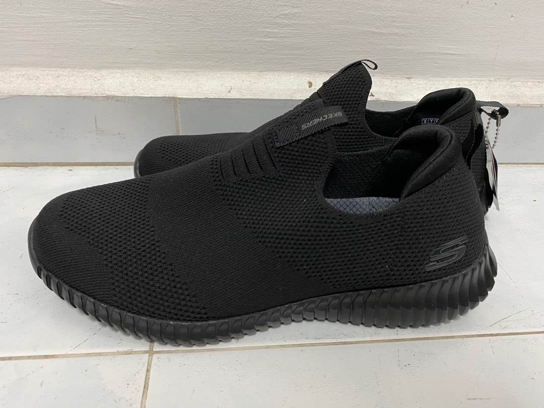Skechers Elite Flex WASIK Black Men s Fashion Footwear Casual shoes on Carousell