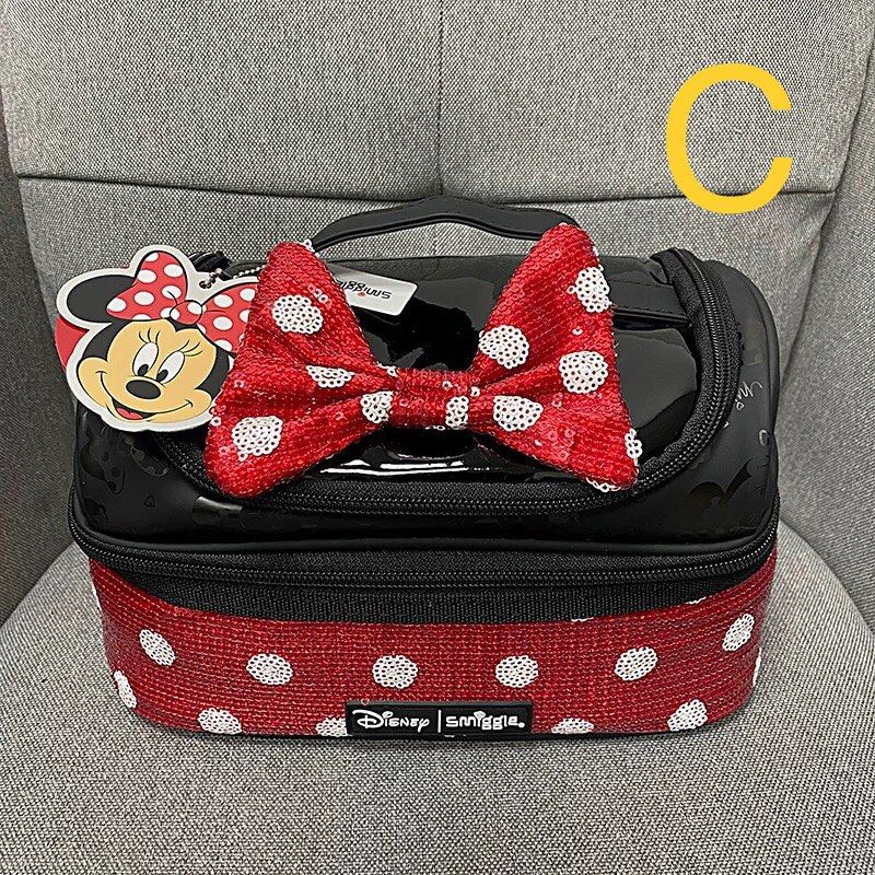 Smiggle football cat Minnie Mouse Disney lunch box bag