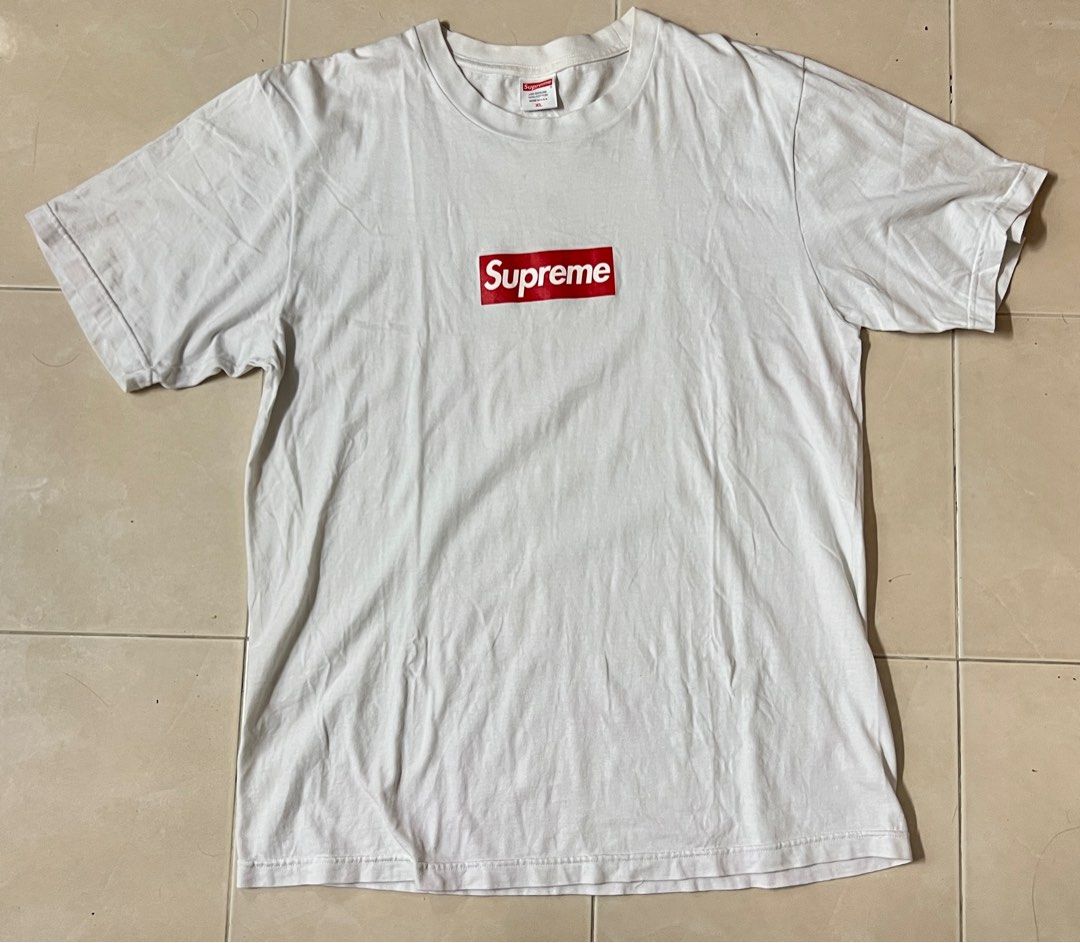 Supreme 20 anniversary big logo Men s Fashion Activewear on Carousell