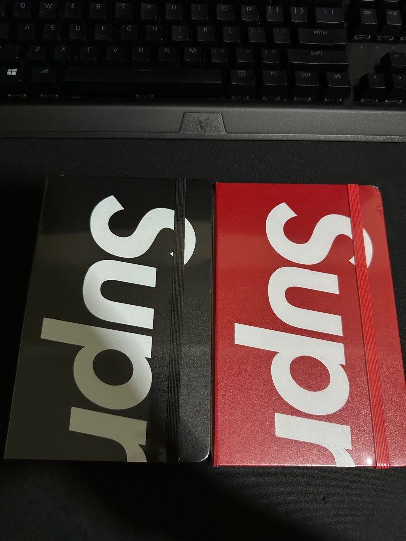 Supreme Moleskine Notebook Large Red Moleskine Classic Soft Cover