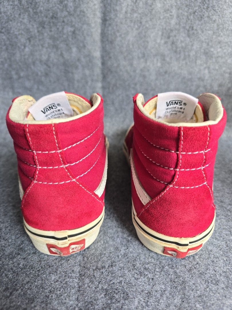 Vans Sk8 Hi Kids size 3us, Men's Fashion, Footwear, Sneakers on