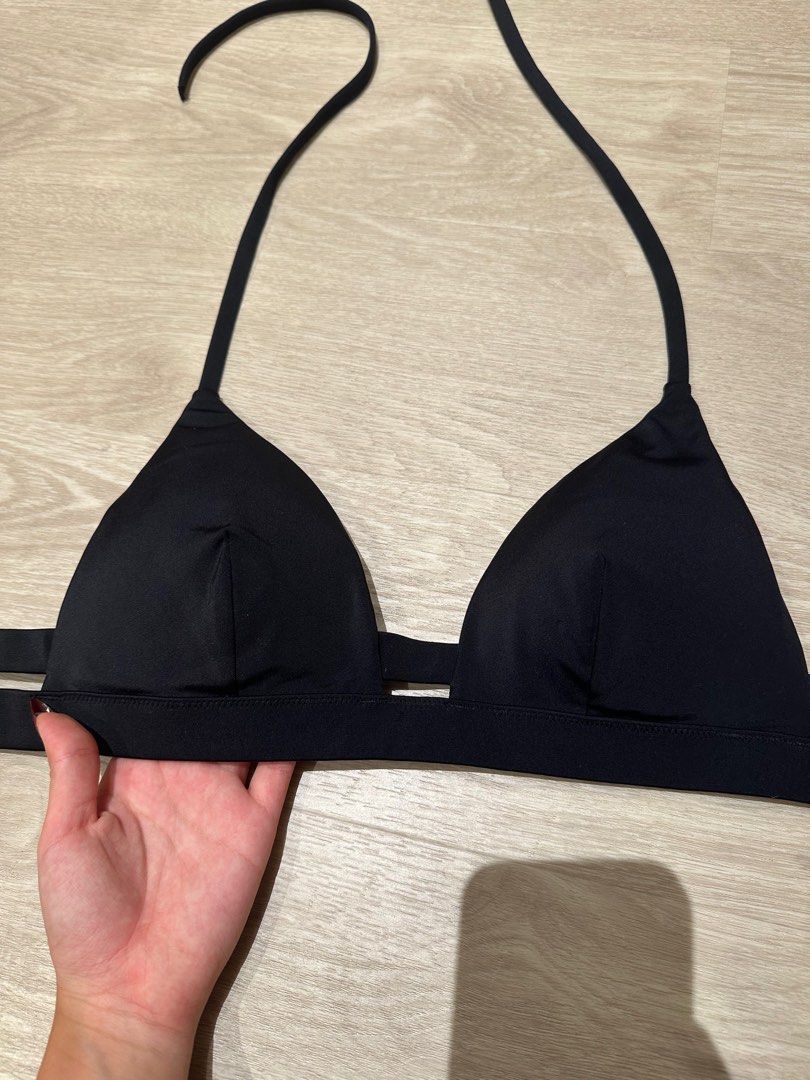 Victoria s Secret padded black bikini top