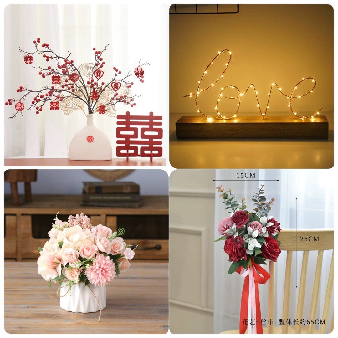 Wedding Decorations for Sale 5 each Hobbies Toys Stationery Craft Occasions Party Supplies on Carousell