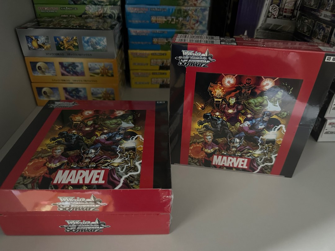 weiss schwarz marvel booster box Premium (Japanese Box) this booster box has something for everyone BRAND NEW Weiss Schwarz Marvel