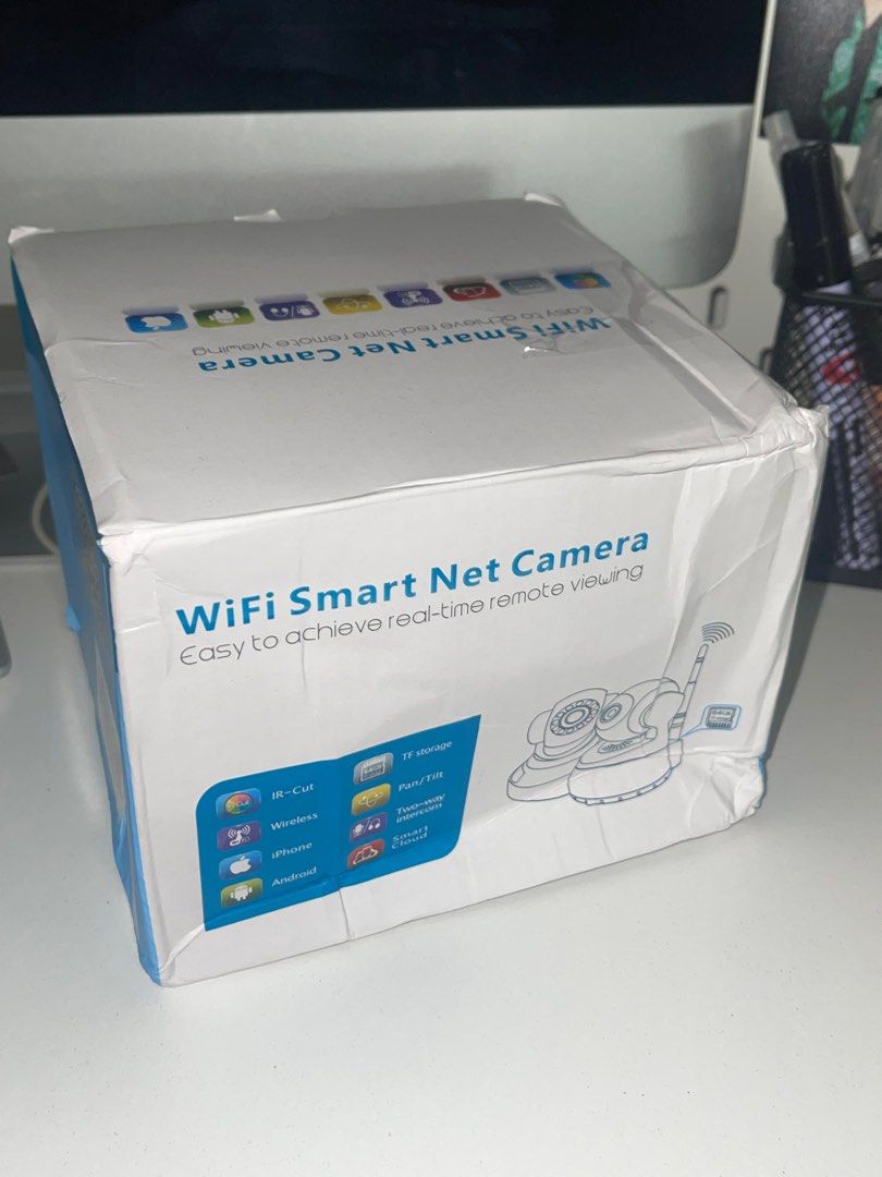 Wireless CCTV (Category: Security Systems & CCTV Cameras) located in Cebu City. Submitted by pomppurins (Listing ID 1332917862, Image 1). Description: — NEVER BEEN USED .