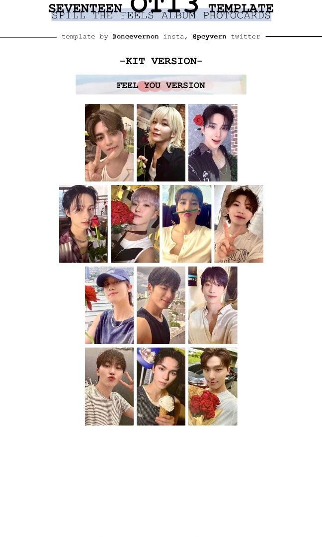 SEVENTEEN SPILL THE FEELS Weverse ホロトレカ SEVENTEEN 12th Mini ALBUM 