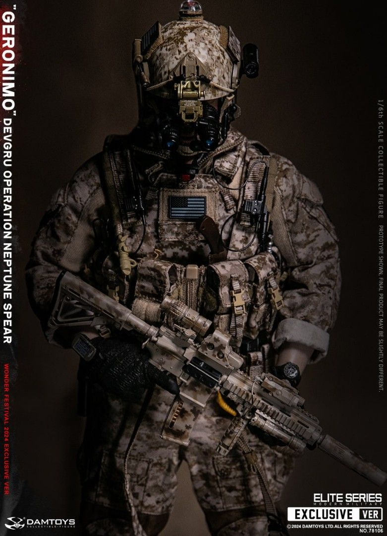 78106 EXCLUSIVE ! DamToys 78106 - Elite Series - DEVGRU Operation ...