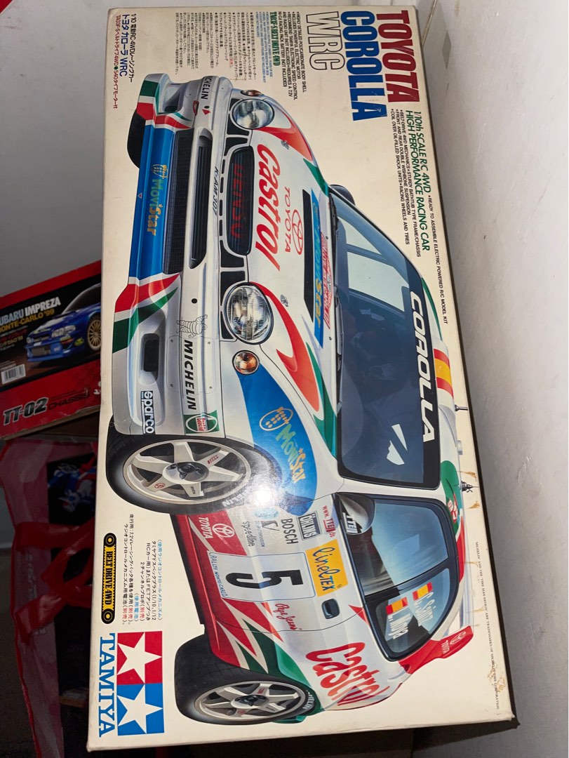 タミヤ トヨタカローラWRC 1/10スケール RC 4WD TA03F-S タミヤ トヨタカローラWRC 1/10スケール RC 4WD TA03F-S