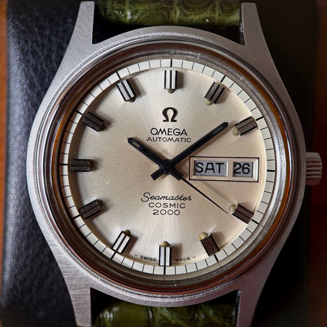BEST VALUE Omega Seamaster Cosmic 2000 Jumbo 38mm Ref 166.131