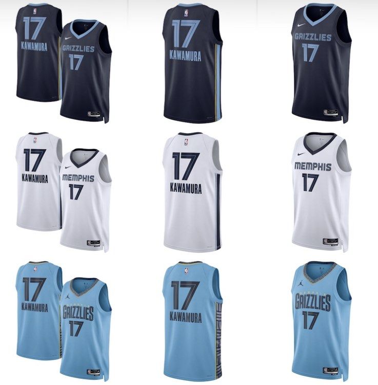 預訂Pre Order 河村勇輝Yuki Kawamura Nike/Jordan Memphis Grizzlies
