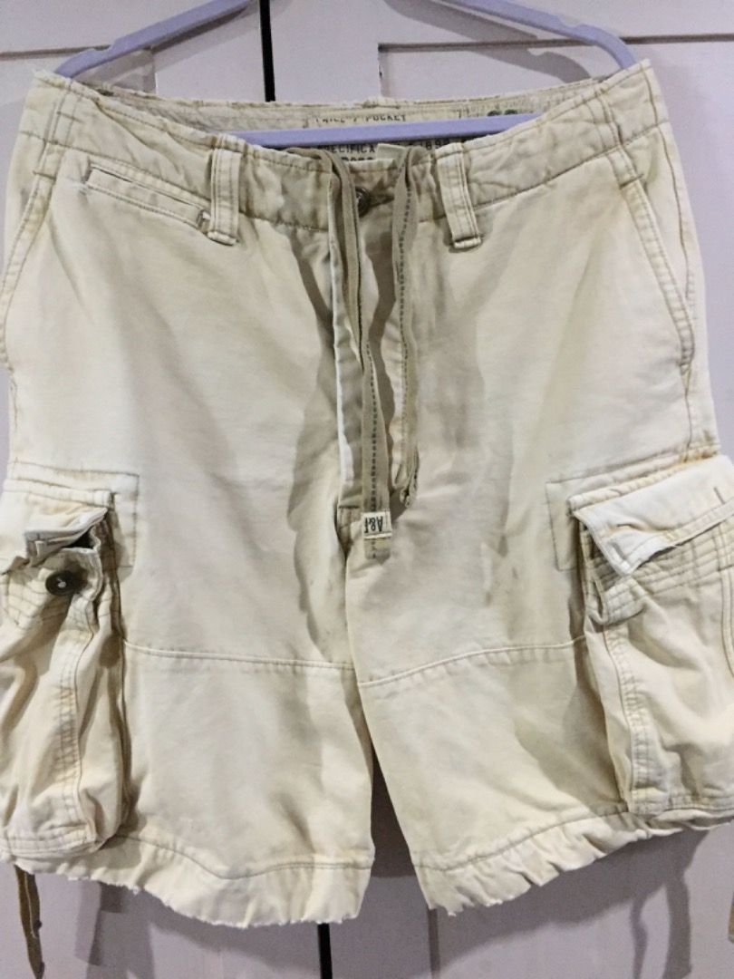 Cargo shorts for men abercrombie hot sale