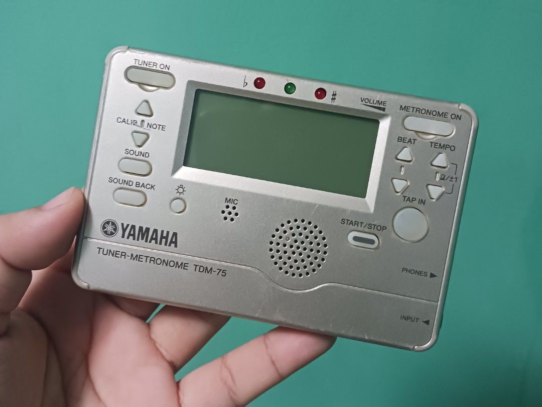 Affordable Yamaha Metronome/Tuner TDM-75 (Category: Other Audio Equipment) located in Bulacan. Submitted by afford.japan (Listing ID 1227700739, Image 1). Description: Japan Surplus.