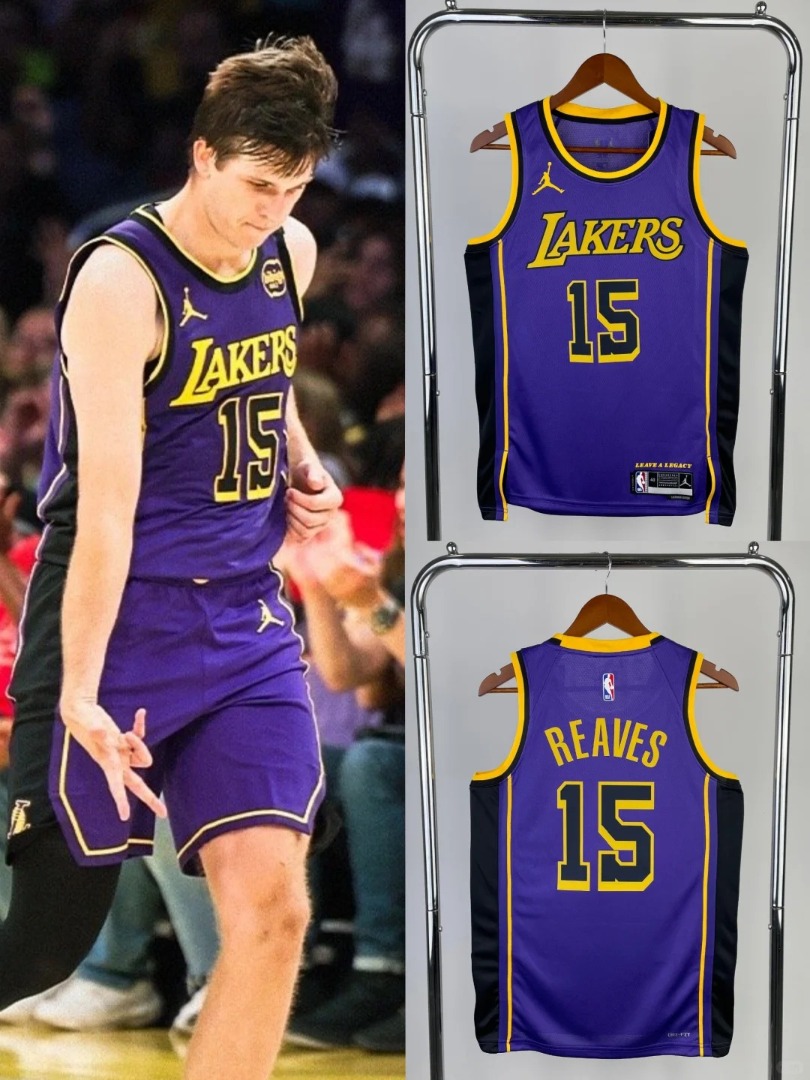 Austin Reaves NBA Basketball Jersey Los Angeles Lakers, Men's