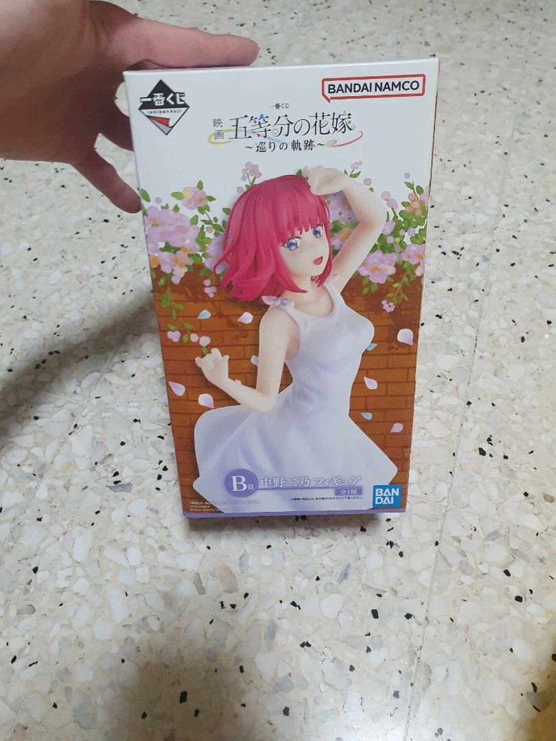 Bandai Ichiban Kuji Quintessential Quintuplets Encounter Prize b Nakano Nino Anime Figure Figurine Statue Kuji DXF Grandista Aniplex Artfx Kotobukiya POP Megahouse Figuarts Banpresto Furyu Taito Exq Bicute Labubu Model Kit (Category: Toy Figures) located in Singapore. Submitted by chikara130 (Listing ID 1333054222, Image 1). Description: .