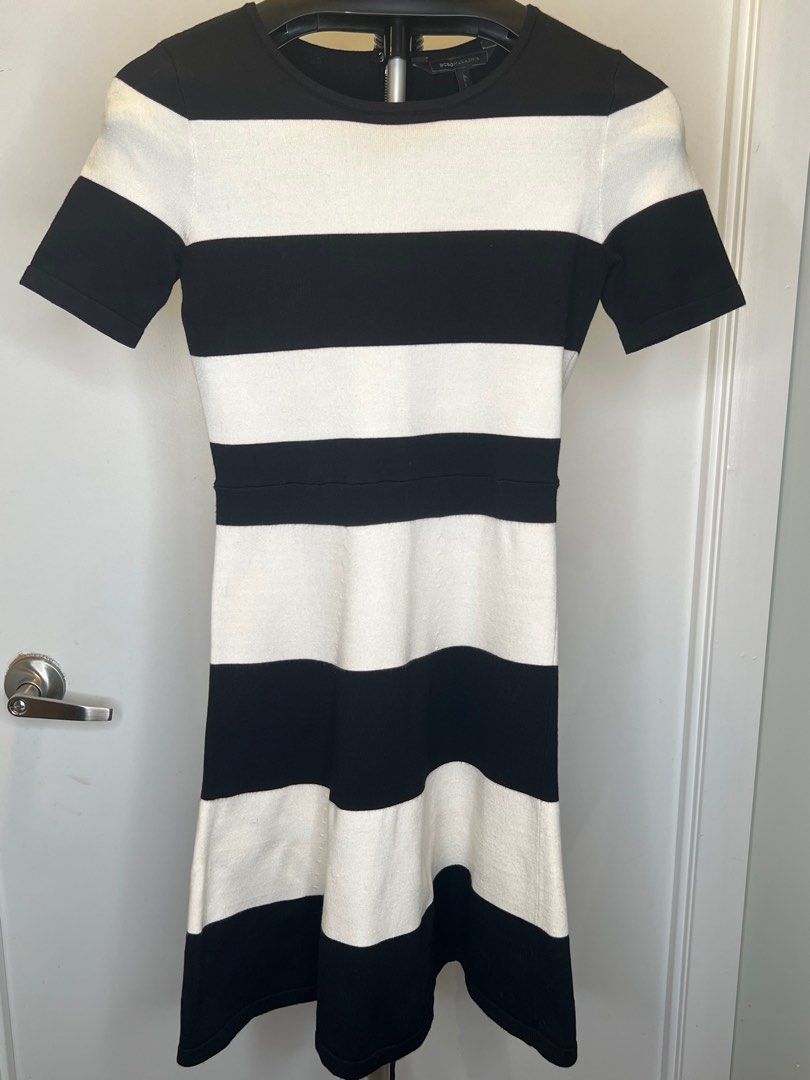 BCBG Max Azria Lylah Striped Dress, Women's Fashion, Clothes on Carousell