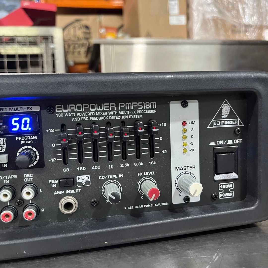 BEHRINGER EUROPOWER PMP518M パワードミキサー Behringer ベリンガー ユーロパワー PMP518M パワードミキサー