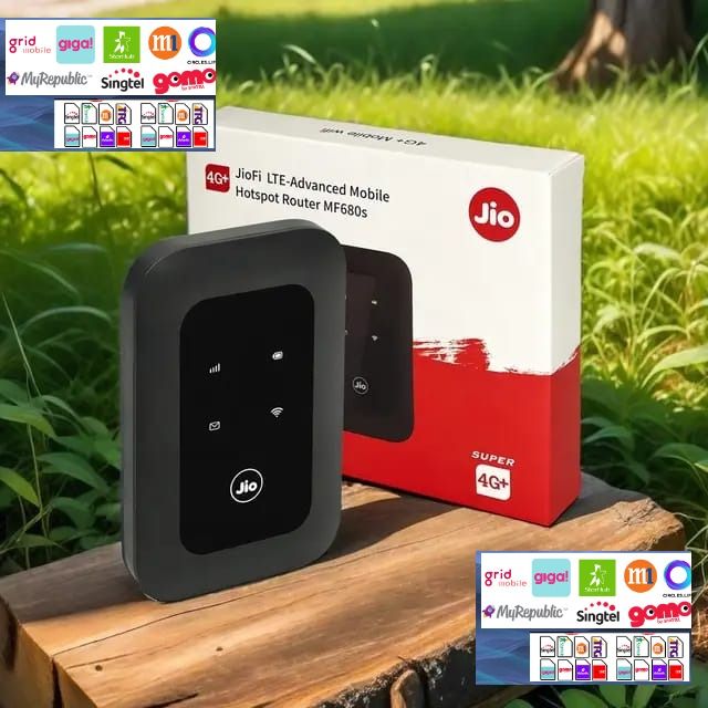 Brand New Product JioFi LTE MF680S 4g router with sim card pocket ...