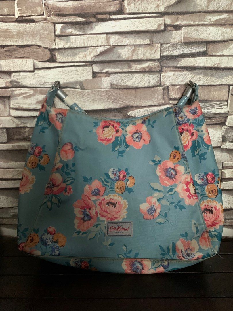Cath kidston blue floral bag deals