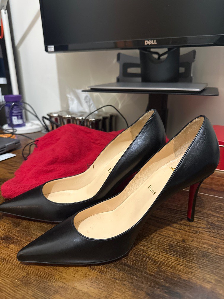 Christian Louboutin high heel pump black Carousell