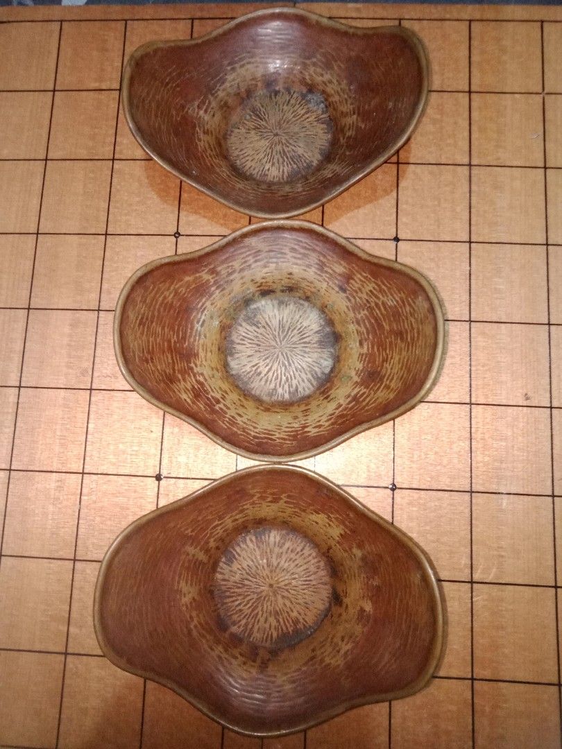 L Classical Tea Ceremony Copper Saucers (Handmade) (Category: Coffee & Tea Tableware) located in San Marcelino. Submitted by tatac1vs (Listing ID 1333118129, Image 1). Description: .