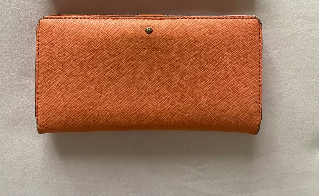 CLEARANCE Orange Kate spade wallet