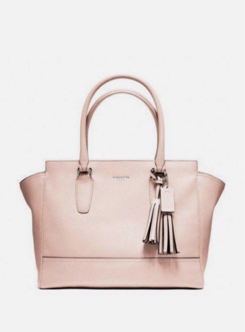 COACH Legacy Candace Leather Shoulder Bag Pink Women s Fashion Bags Wallets Shoulder Bags on Carousell