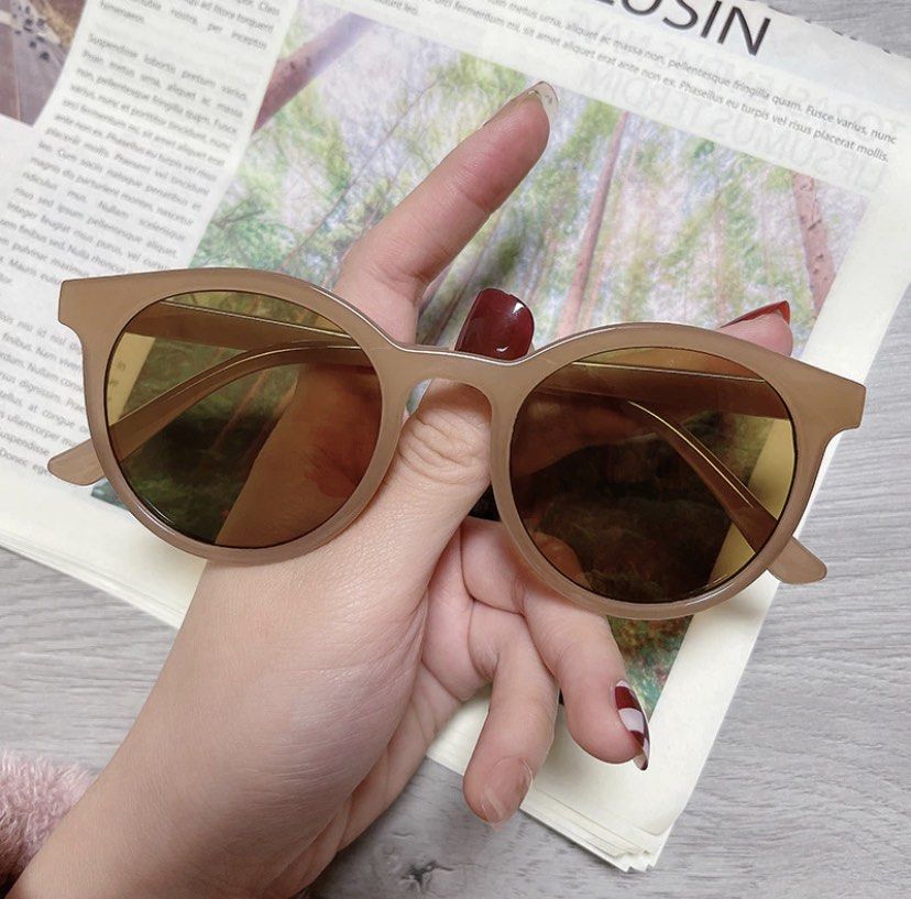 Fashion Sunglasses Korean Round Sunglasses Small Frame Glasses