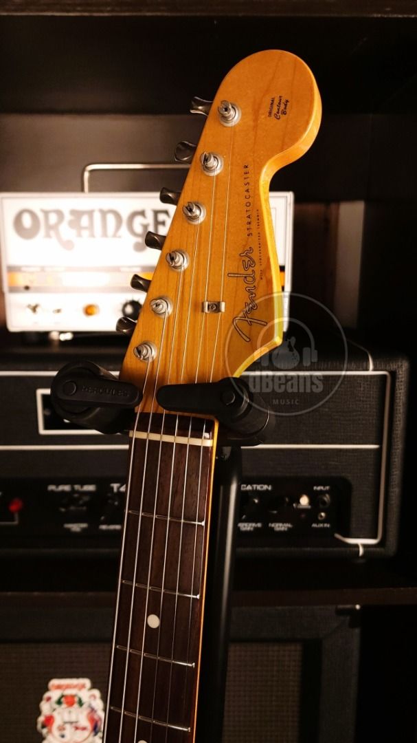 FENDER JAPAN 2016 ST62 KIRK HAMMETT INSPIRED STRATOCASTER SEAFOAM GREEN FINISH Hobbies Toys Music Media Musical Instruments on Carousell