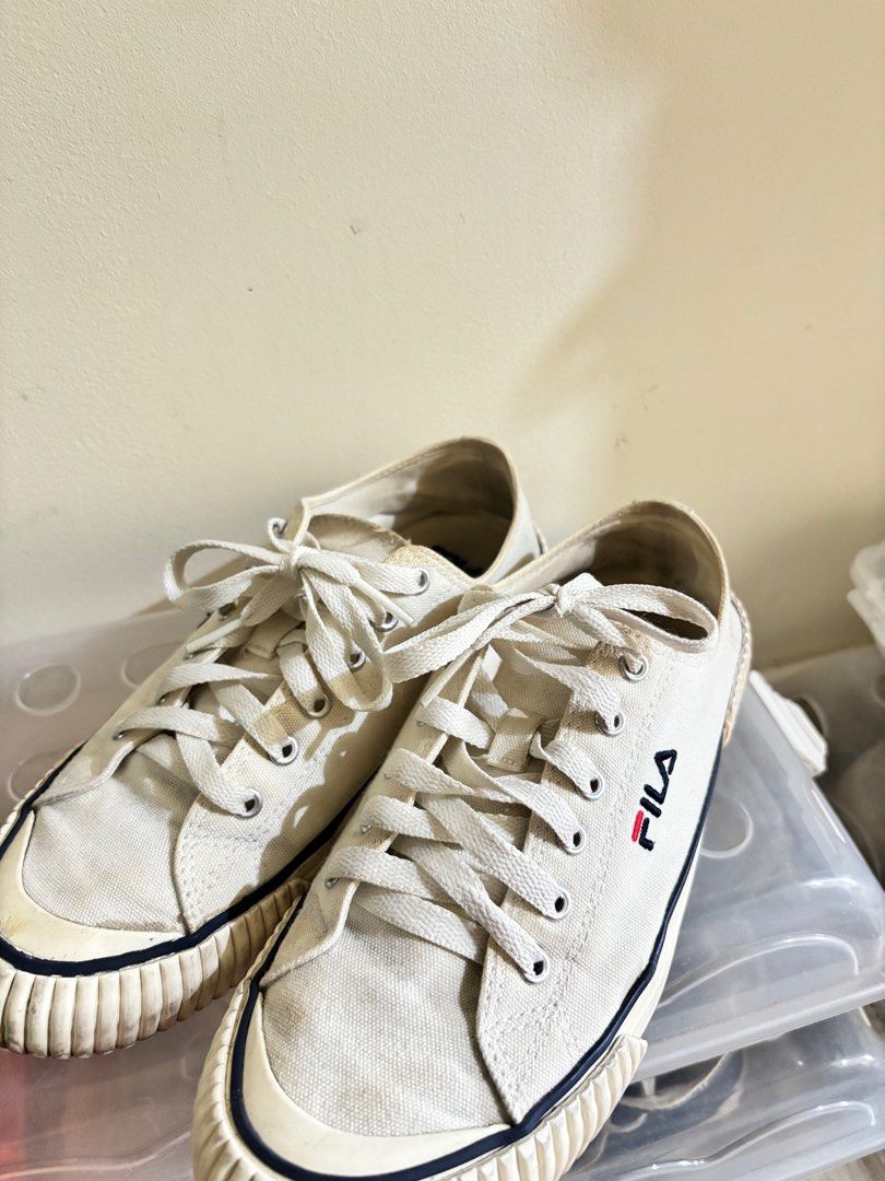 Canvas fila shoes outlet