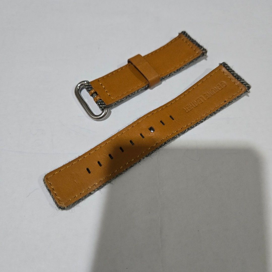 Harris Tweed grey Watch strap 22mm Men s Fashion Watches Accessories Watches on Carousell
