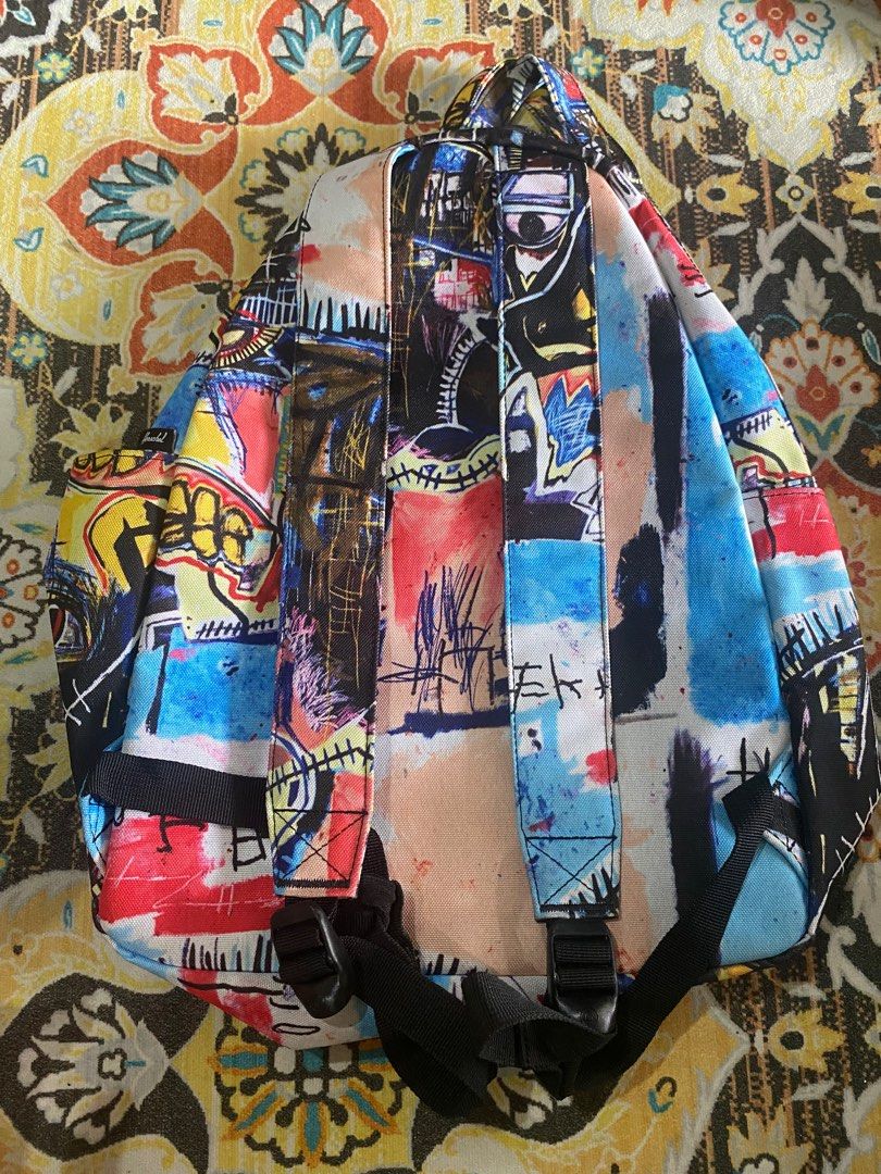 Herschel X Jean Michel Basquiat, Men's Fashion, Bags, Backpacks on Carousell