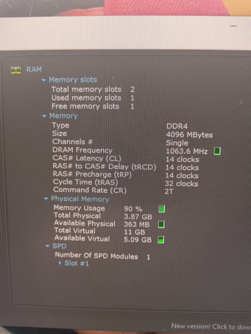 Hyperx DDR4 Ram 4GB 2666MHZ (Category: Computer Parts) located in Manila. Submitted by kuyaemman (Listing ID 1333141607, Image 3). Description: Ginagamit ko pa yan pero benta ko na sa maka tipo RFS: UPGRADE No issue mura na yan almost new pa.